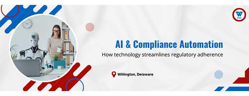 Whitepaper cover titled 'AI & Compliance Automation'